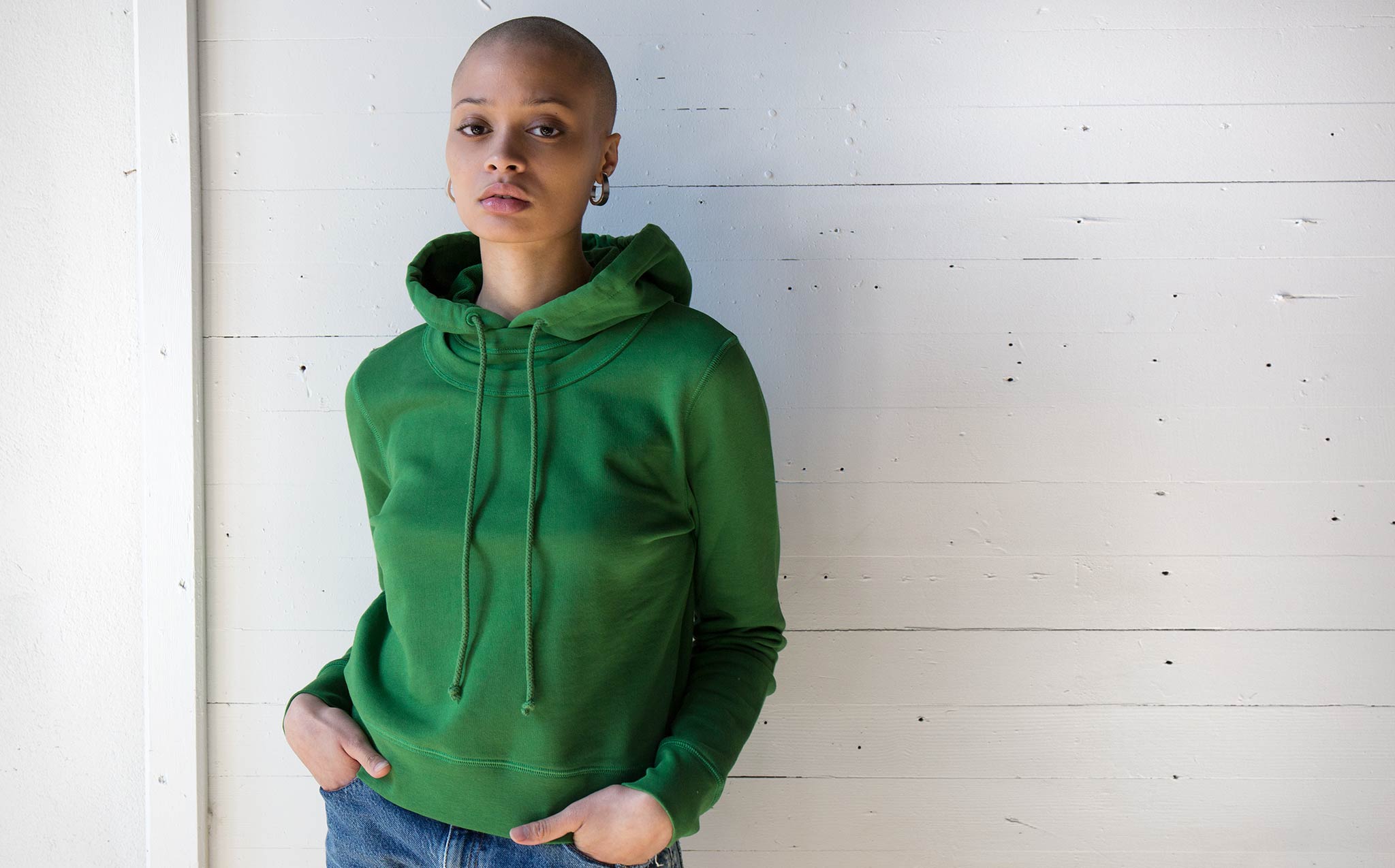 A Detachér Grass Iris Sweatshirt
