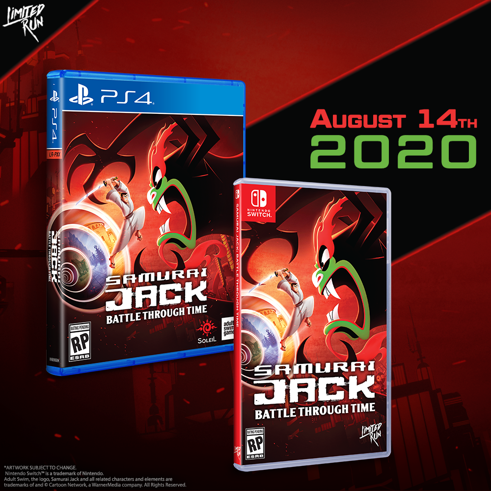 samurai jack switch game release date