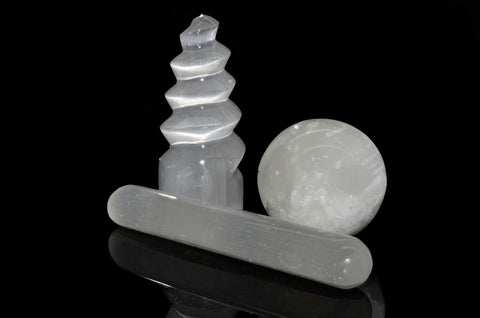 9 Things about Selenite wands spheres