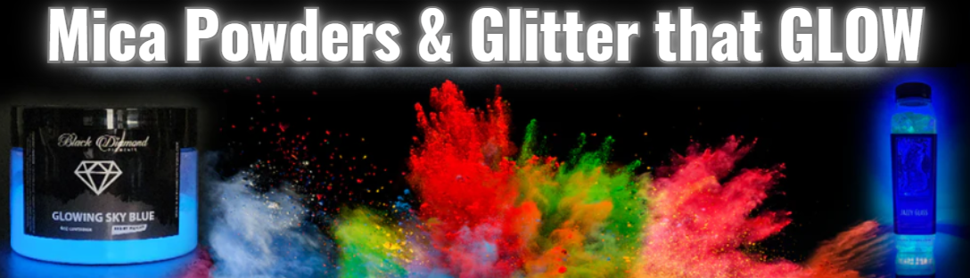 Casper - Professional Grade Glow In The Dark Glitter – The Epoxy Resin Store