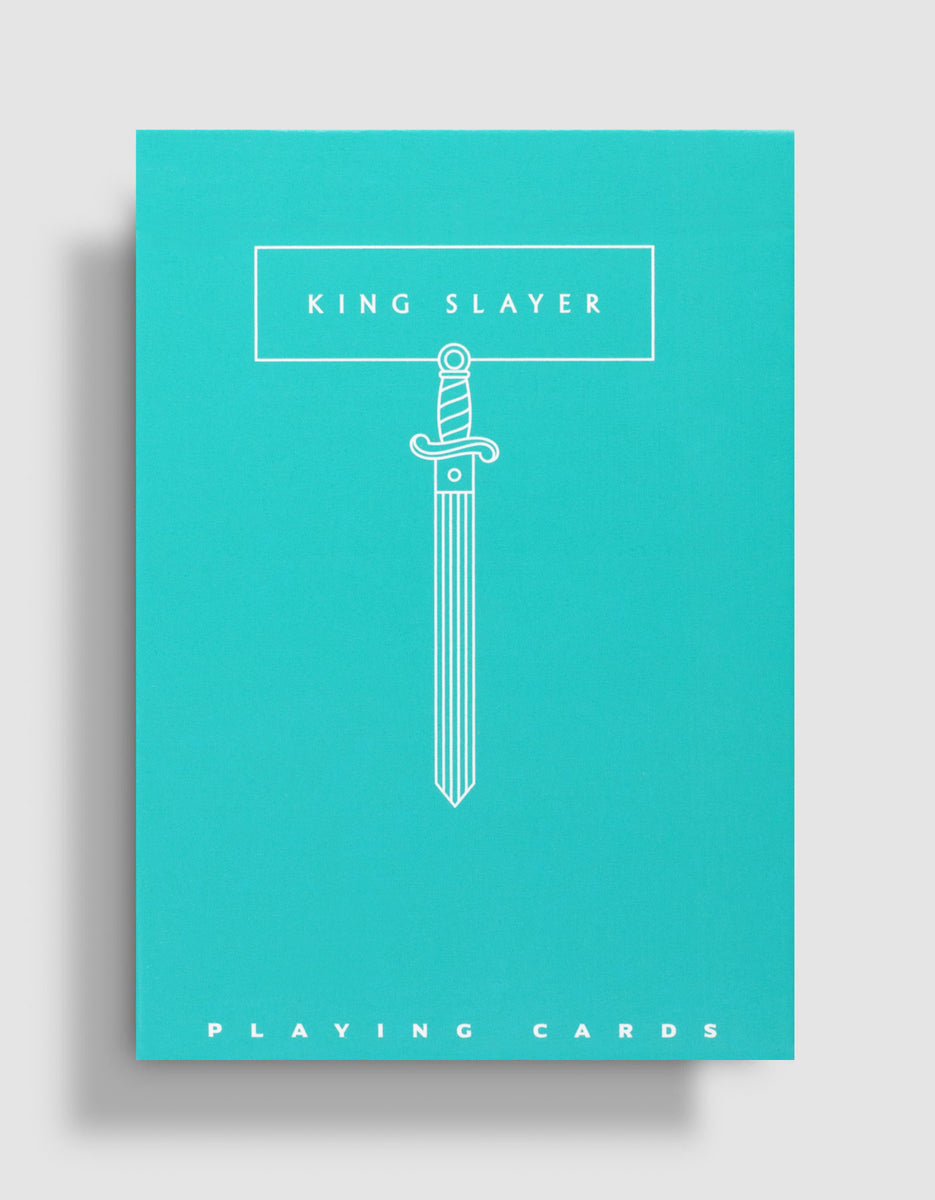 Teal King Slayers Playing Cards | by Ellusionist | Fiftytwo