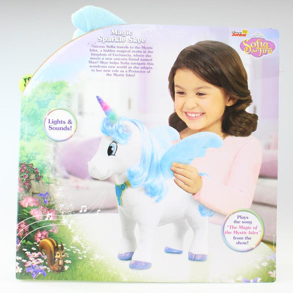 sofia the first magic sparkle skye unicorn