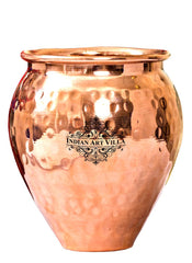 New Copper Hammered Kulhad Glass