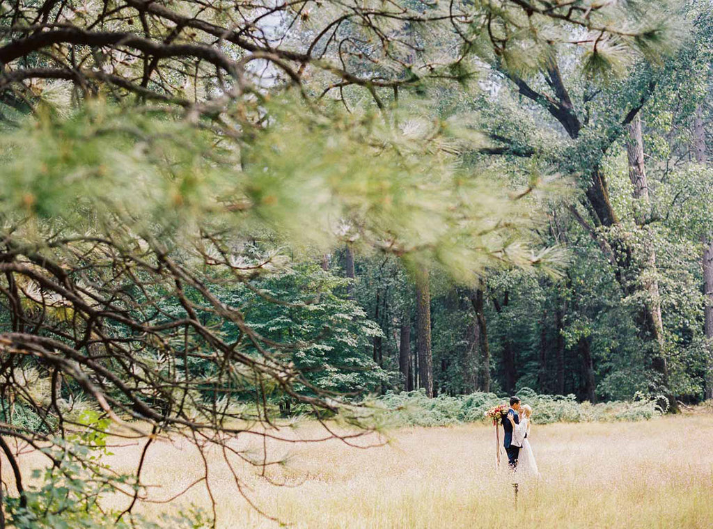 nature inspired bohemian wedding