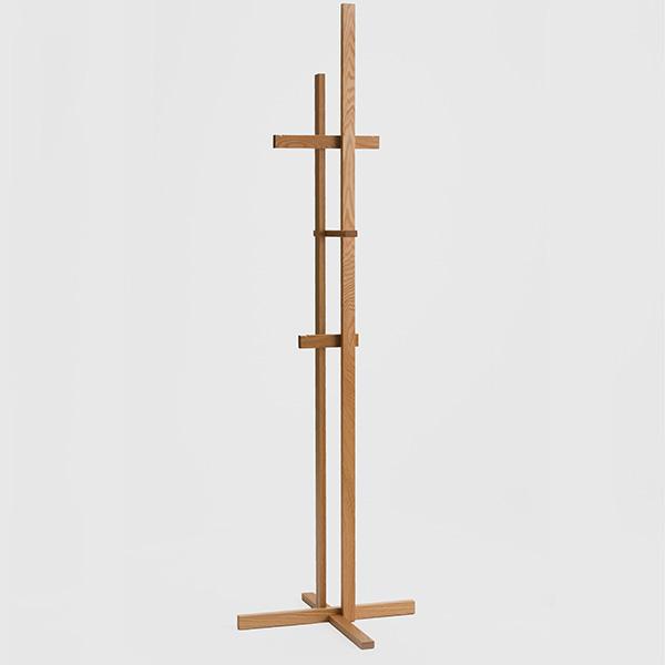 timber coat stand