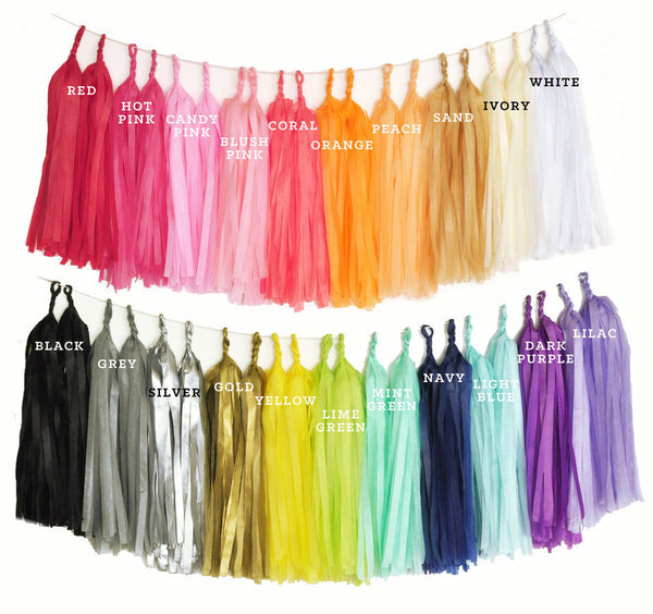 diy tassel garland kit