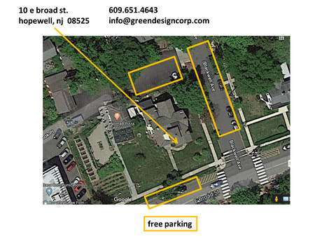 free parking at our e broad st, hopewell nj location