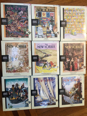 new new yorker jigsaw puzzles arrived