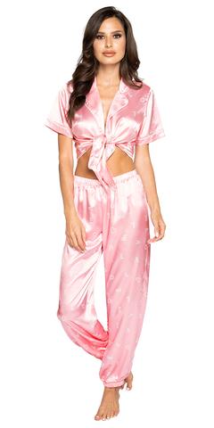 Clothing - Snuggle down in sensual satin sleepwear this Valentine’s Day