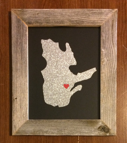 Quebec Hometown Pride - Driftwood Memories