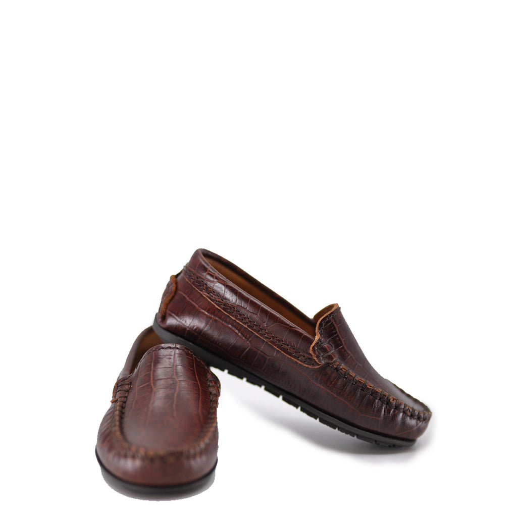 childrens tan loafers