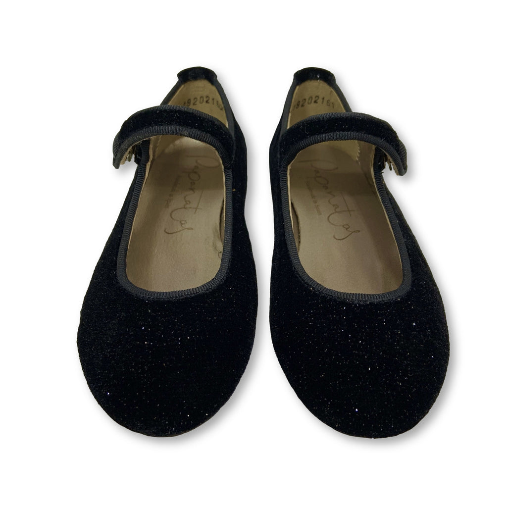 black velvet mary jane shoes