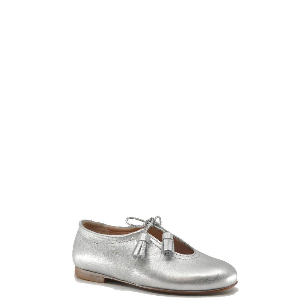 childrens silver dress shoes