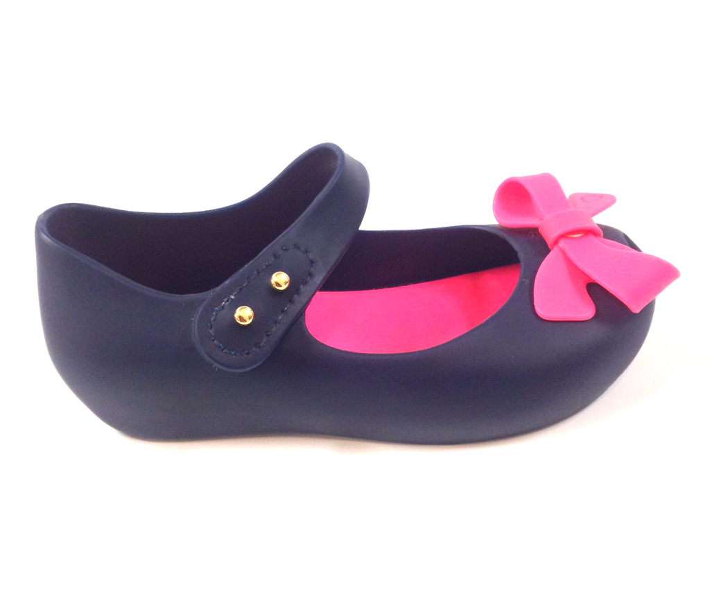 navy mini melissa shoes