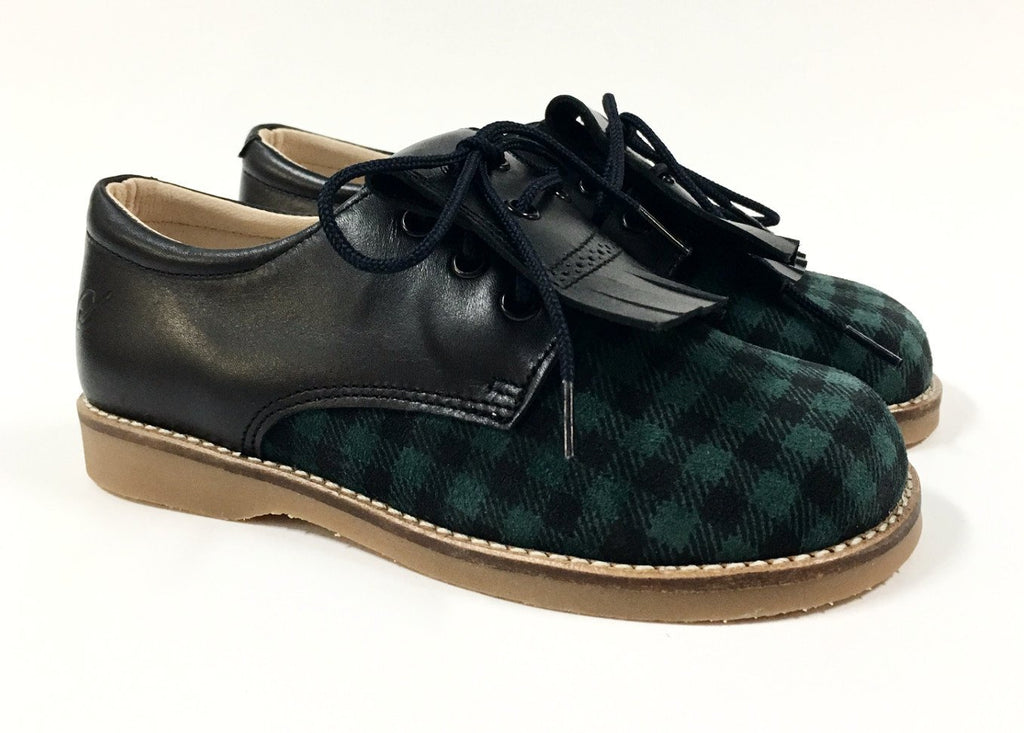 black and green dress shoes
