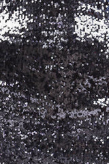 New S M L Mini Dress One Shoulder Sleeve Cocktail Sequin Sexy Sparkling Bronze