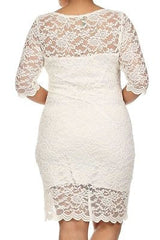 Lace Dress Plus Mini 1X 2X 3X Bodycon Size Cocktail Party New Sexy Womens Mint