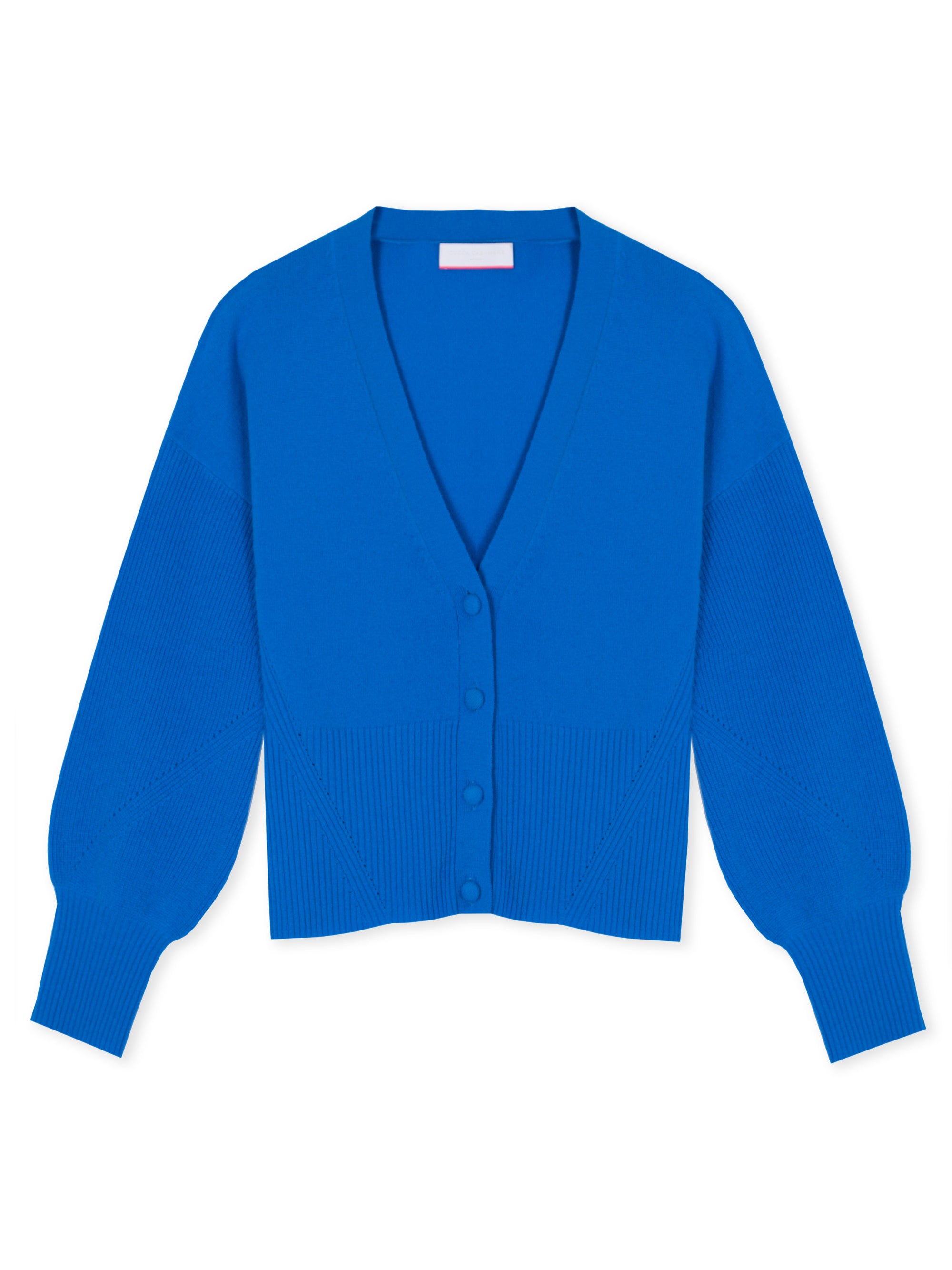 ladies royal blue cardigan