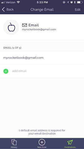 Email Integration Step 1