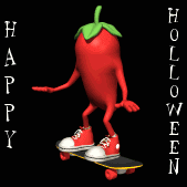Pepper Joe's Hot Pepper Postcard - Halloween