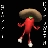 Pepper Joe's Hot Pepper Postcard - Halloween