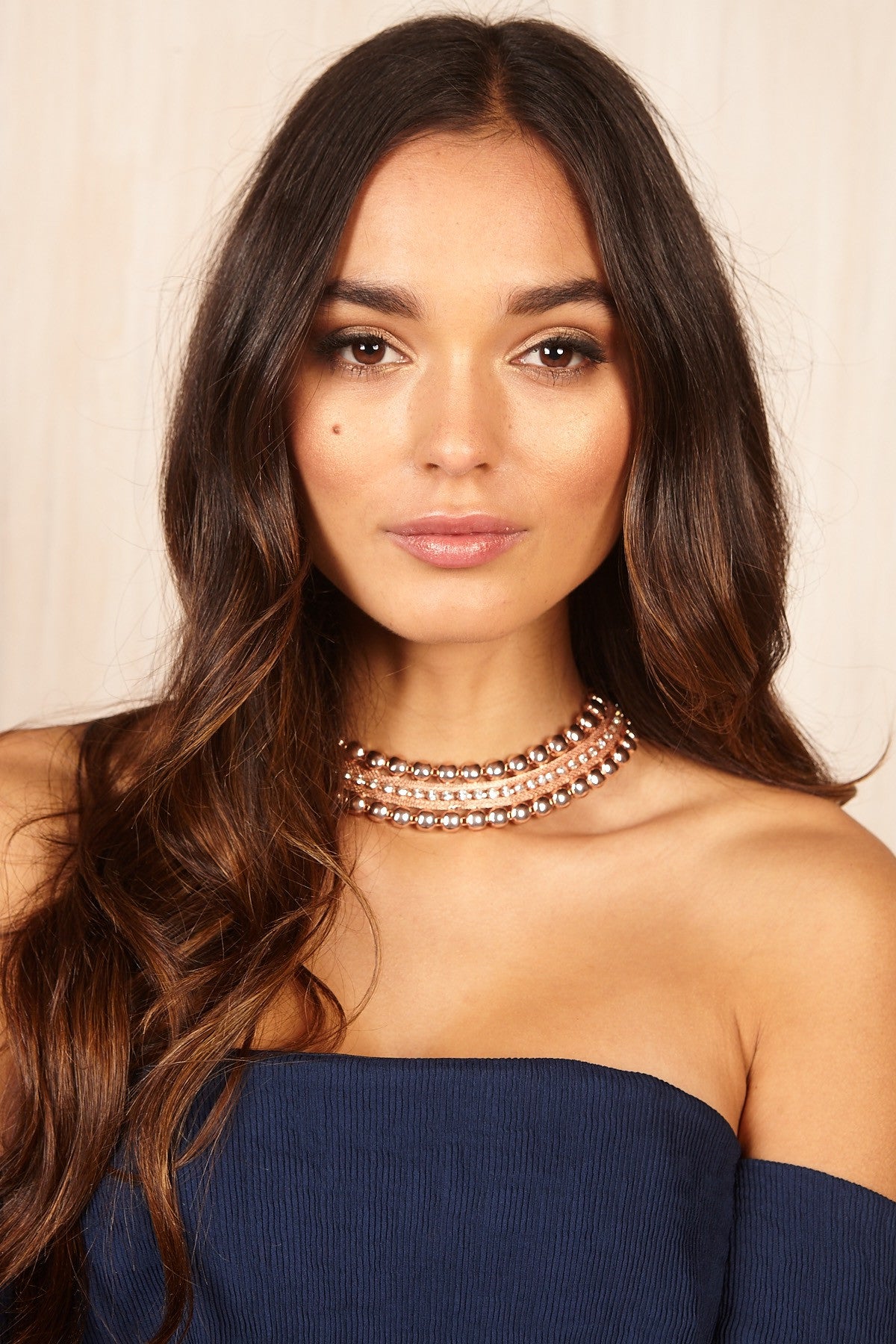 Cleo Necklace / Rose Gold - Sundae Muse