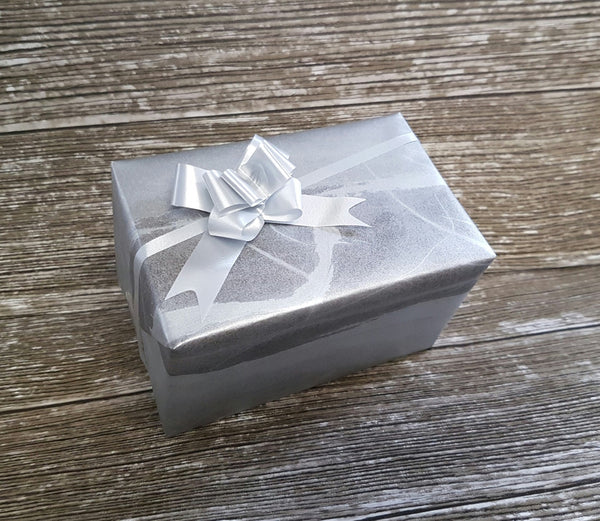 matte grey wrapping paper