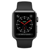 Apple Watch Series 3 Aluminium Case With Black Sport Band (GPS + Cellular)