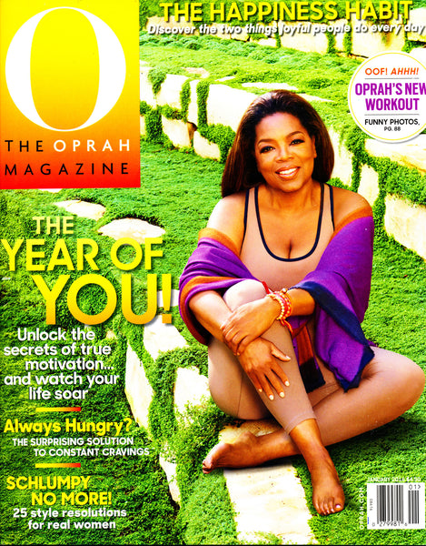 O, The Oprah Magazine January 2016 Cover