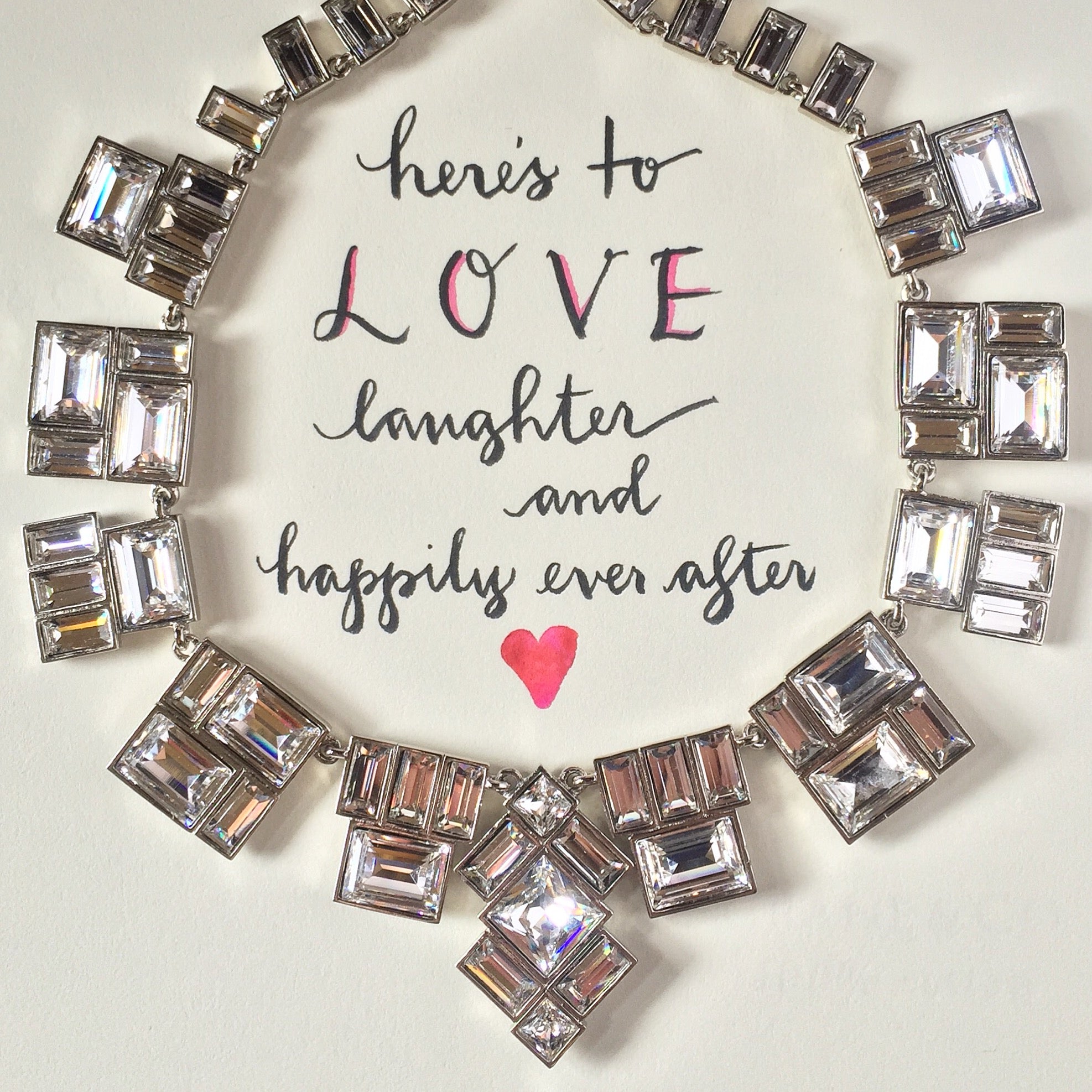 #Sequin Sayings - Here's to LOVE...
