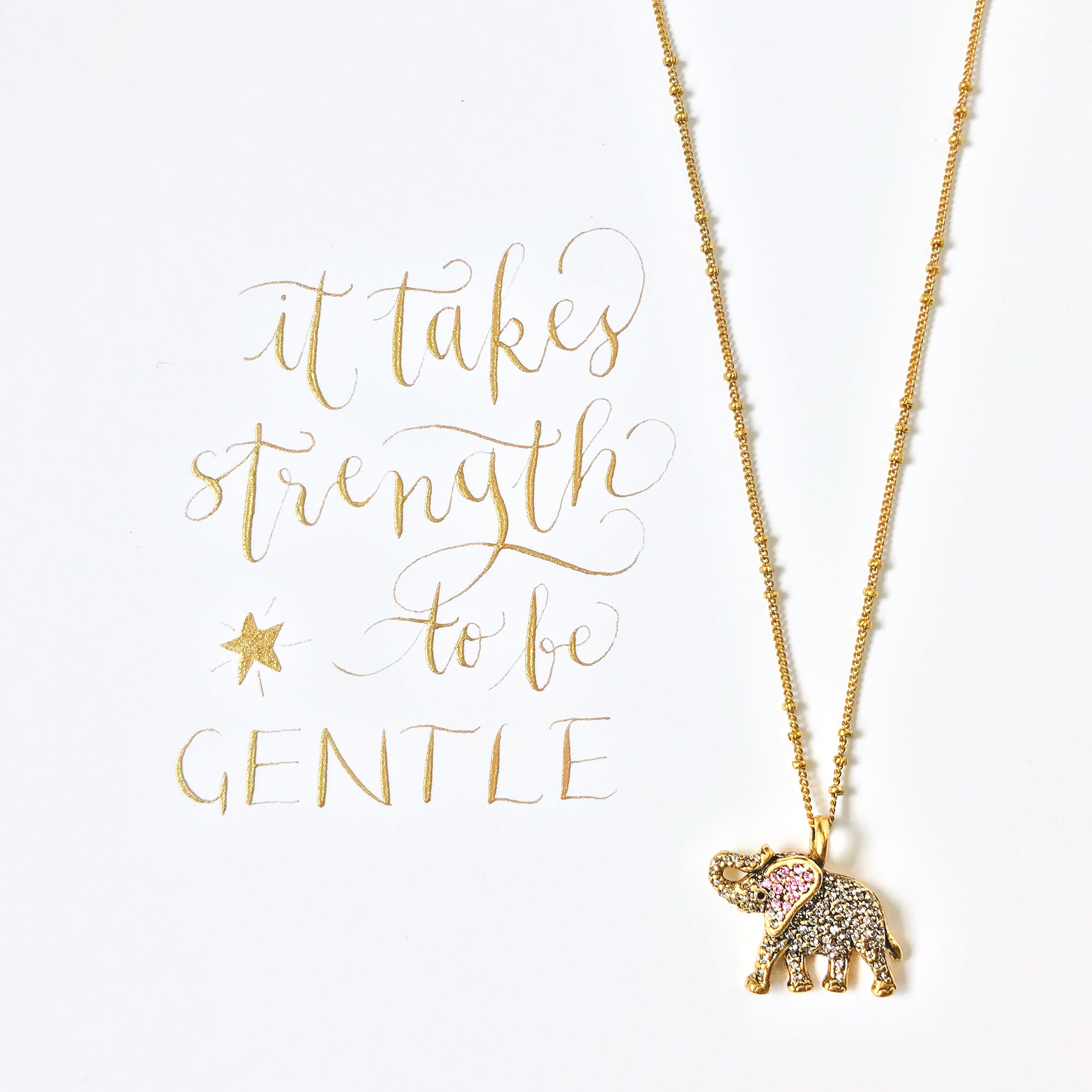 #SequinSayings - It Takes Strength to be Gentle...