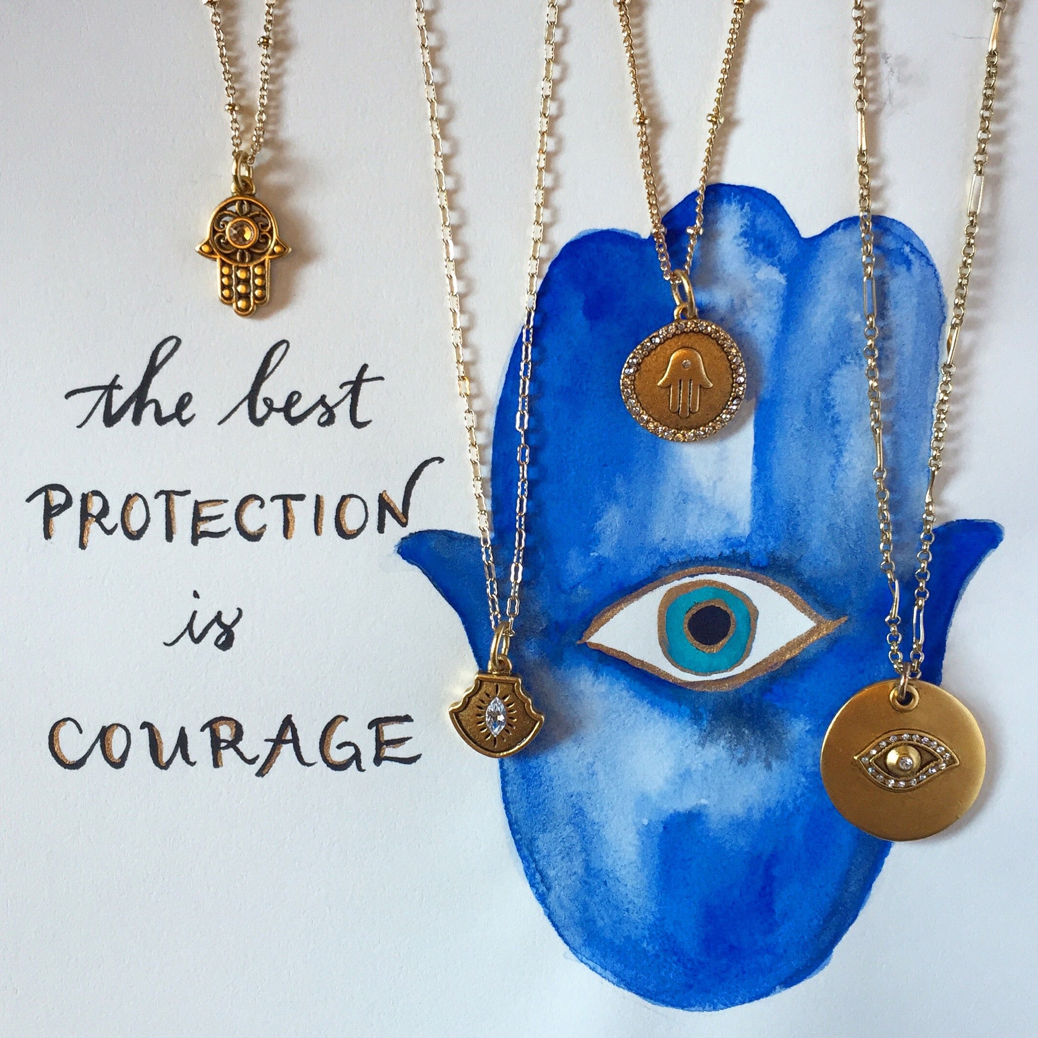 #SequinSayings - Courage is the Best Protection
