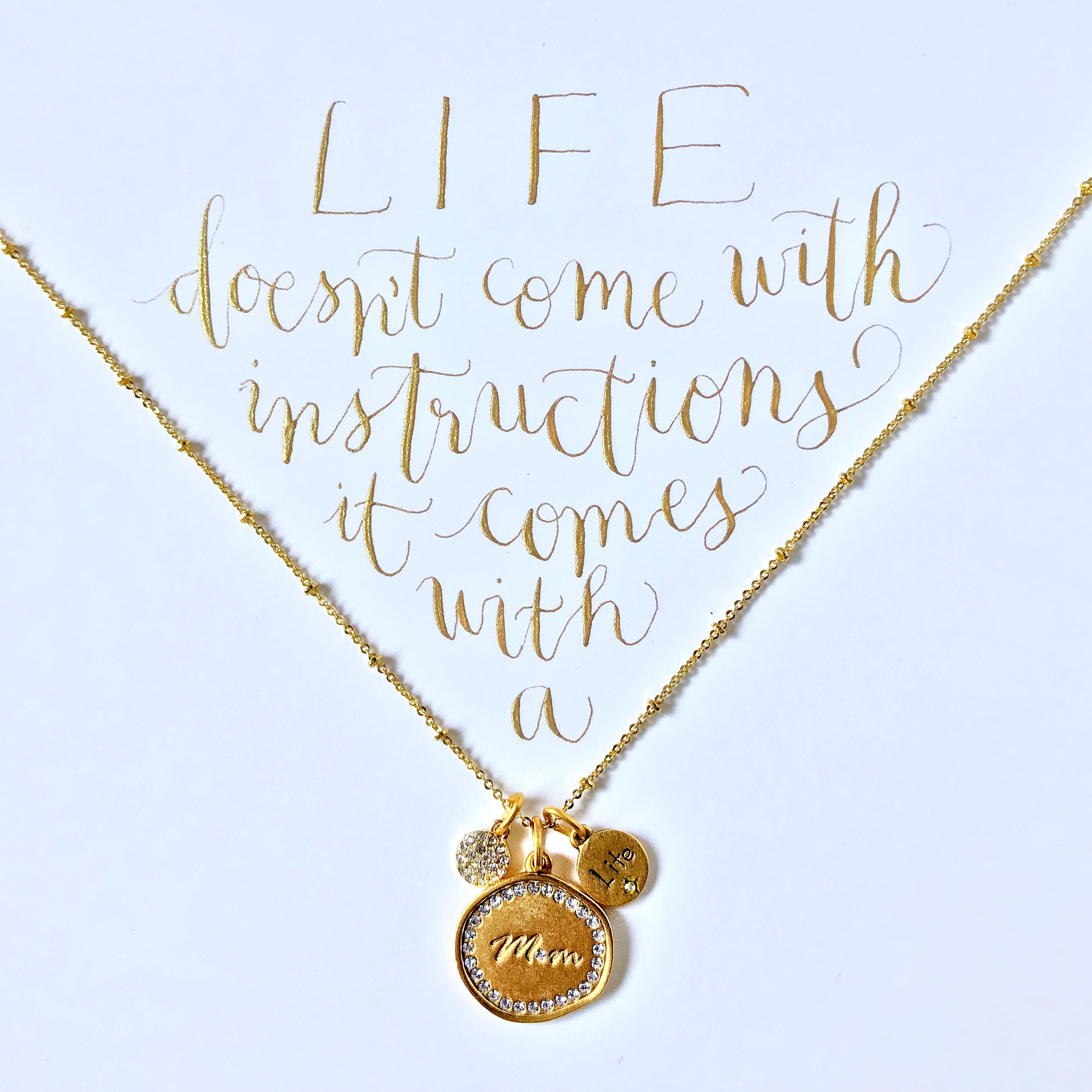 #SequinSayings - Life Doesn't Come with Instructions...