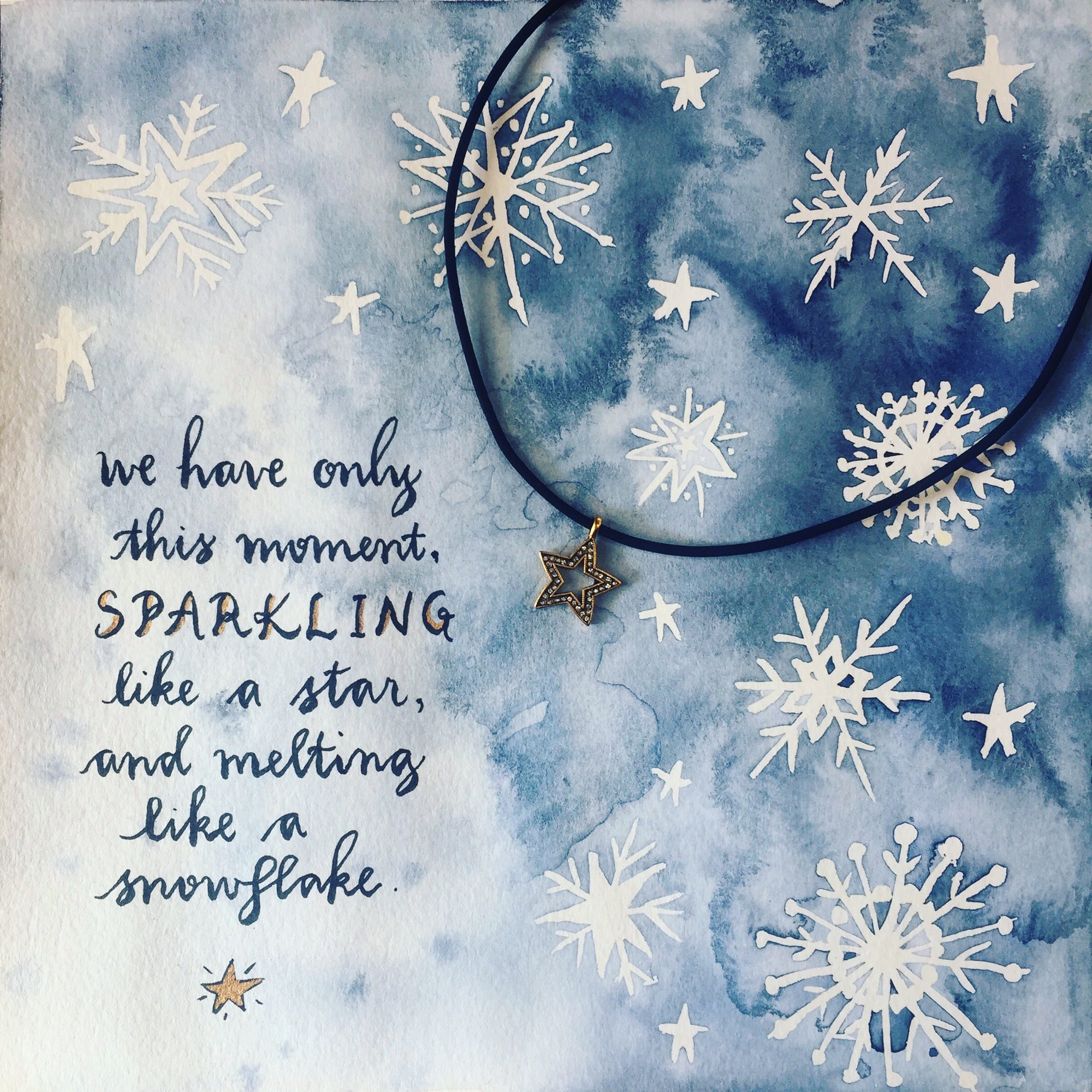 #SequinSayings - Snowflakes and Stars