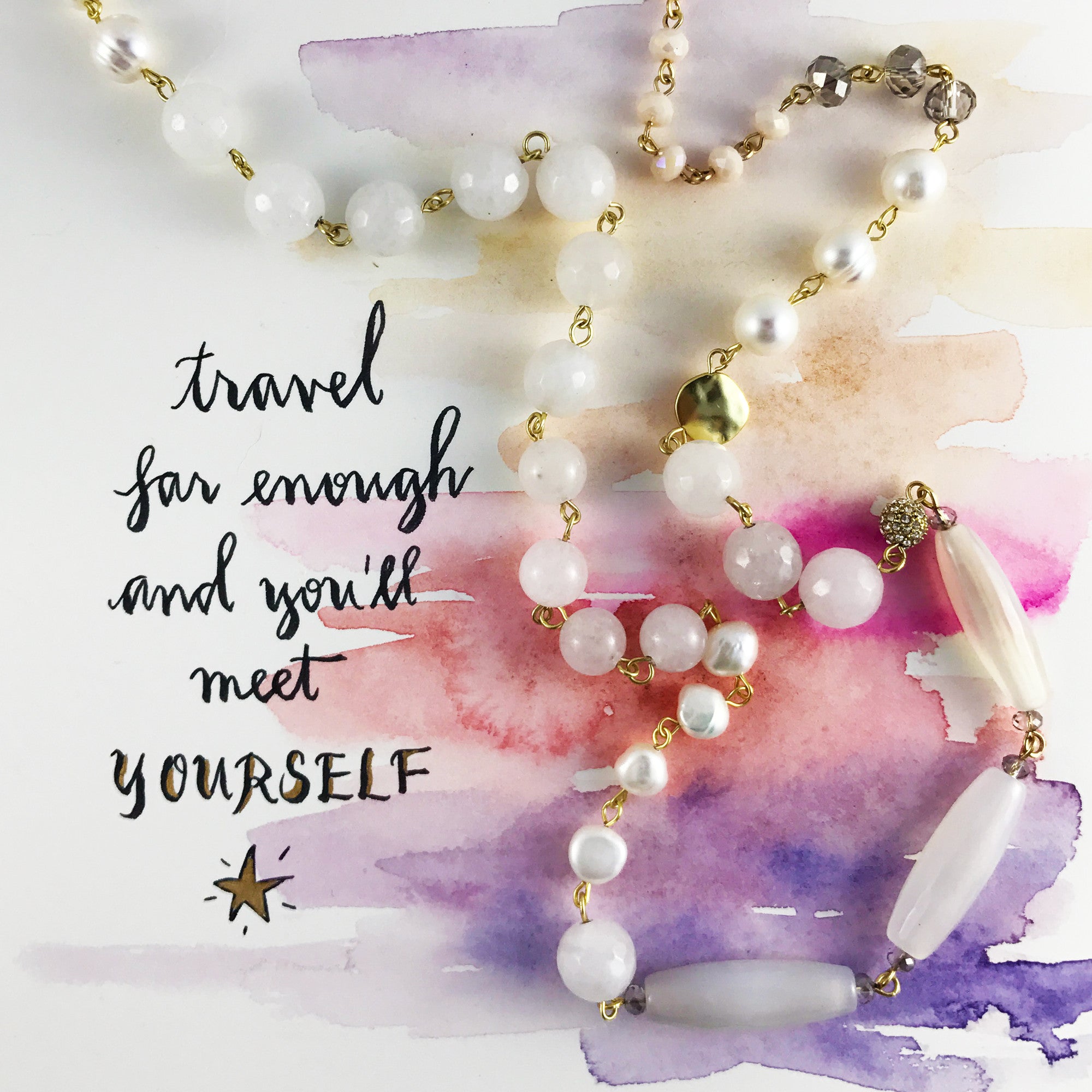 #SequinSayings - Travel Far Enough...