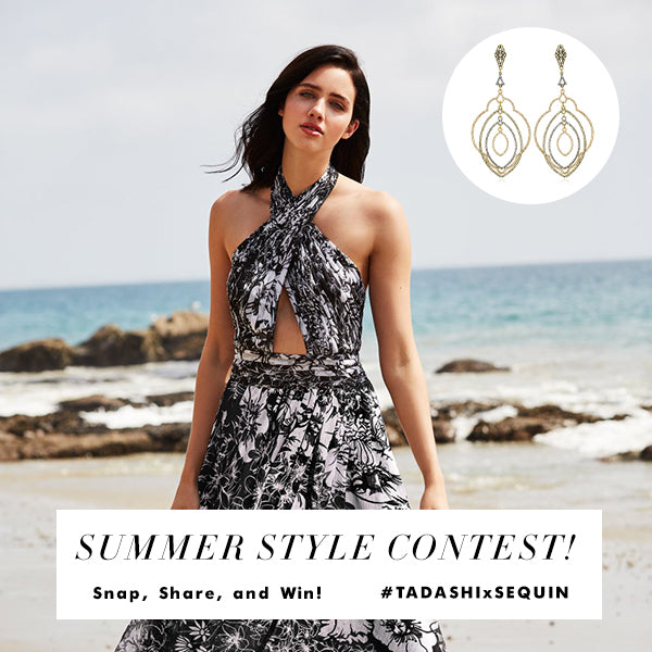 Tadashi Shoji X Sequin Summer Contest Series