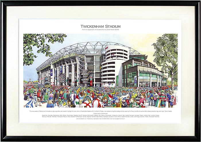 Twickenham Stadium (A4 Version)