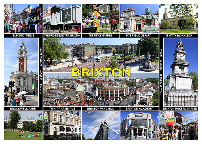New! Brixton, Peckham, Walworth Postcards