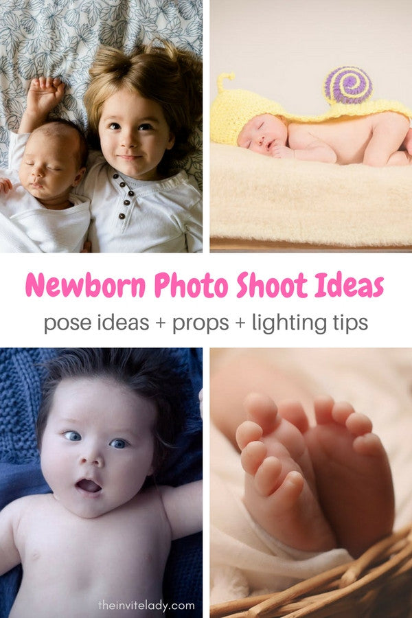 Easy Diy Newborn Baby Photography Ideas The Invite Lady