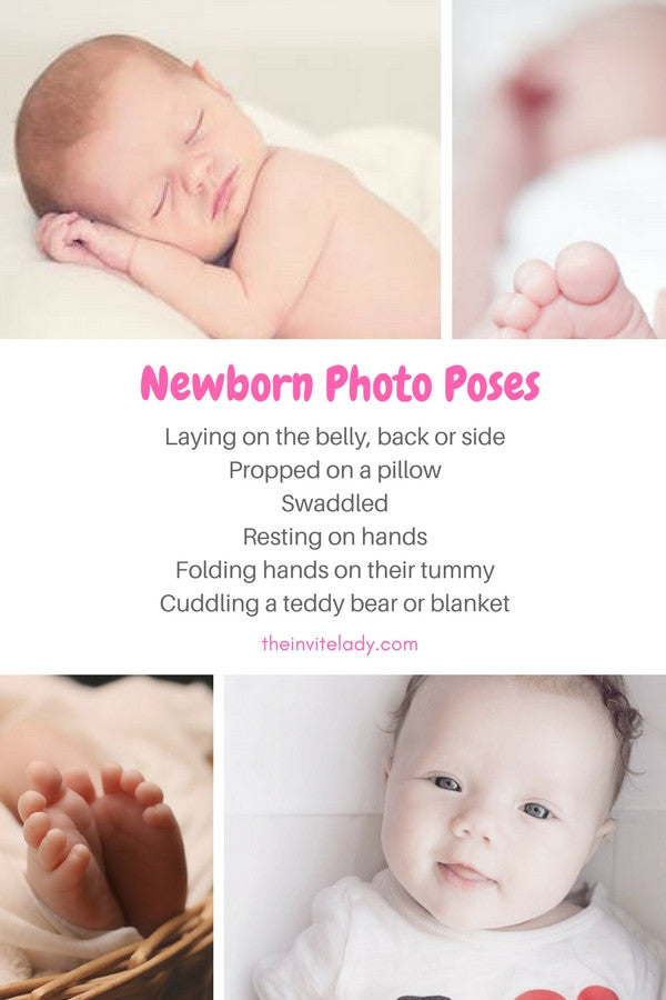  Easy DIY newborn baby photography ideas to set up your own newborn photo shoot from theinvitelady.com