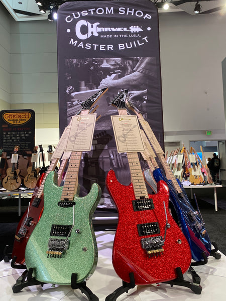 Charvel Custom guitars namm 2020 the music zoo