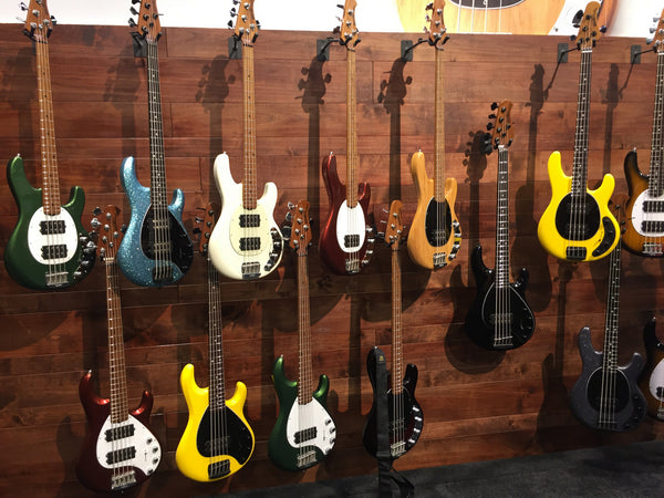 2018 Music Man StingRay Basses