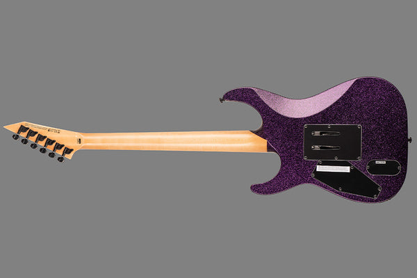 ESP LTD Kirk Hammett Purple Sparkle OUIJA Back