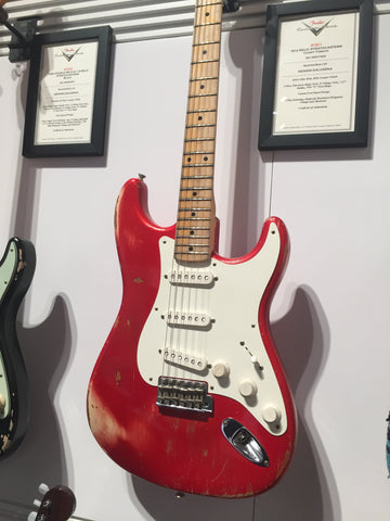 '50s Stratocaster Relic Candy Tomato by Dennis Galuszka #301
