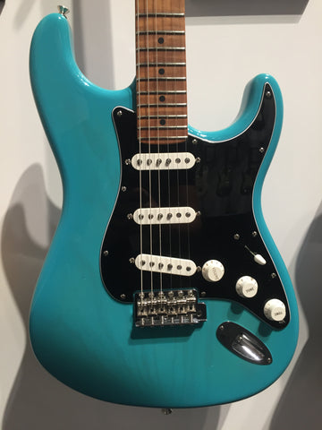 Trans Taos Turquoise Stratocaster by Dale Wilson #307