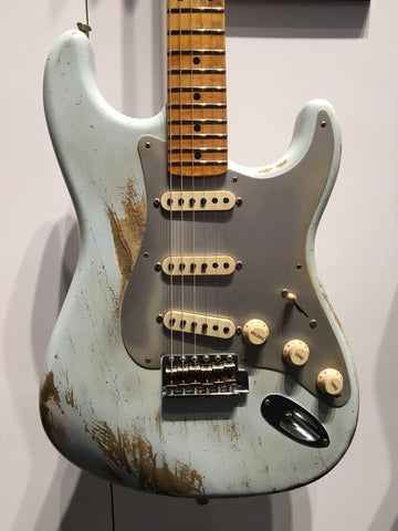 1957 Stratocaster Pale Blue Sonic by Greg Fessler #314