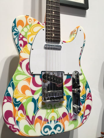 Primavera Telecaster by Greg Fessler Artwork by Madison Roy #325