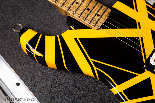 EVH '79 Bumblebee Tribute Relic Close Up Body 