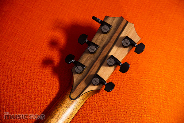 Music Zoo 25th Anniversary Limited Edition Taylor Custom Shop Grand Auditorium Models Headstock Back