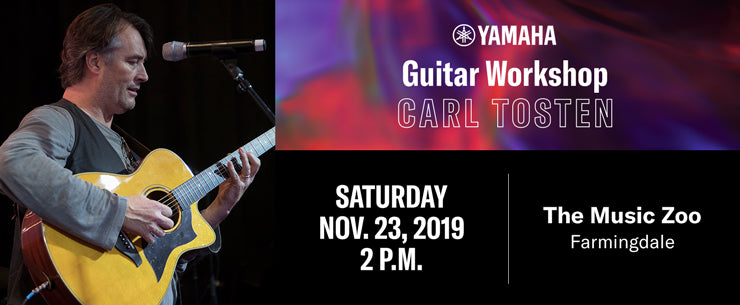 Carl Tosten Guitar Workshop Yamaha Guitars At The Music Zoo